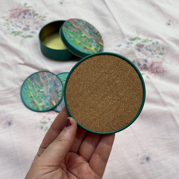 Colorful Round Coasters Set - Picture 2 of 4